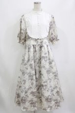 画像1: m petit by misako / AM*トワルドジュイワンピース LL オフ H-26-08-10-022-LO-OP-NS-ZH (1)