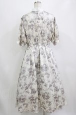 画像3: m petit by misako / AM*トワルドジュイワンピース LL オフ H-26-08-10-022-LO-OP-NS-ZH (3)