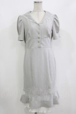 画像1: axes femme POETIQUE / セーラーマーメイドワンピース M グレー H-26-08-11-032-AX-OP-NS-ZH (1)