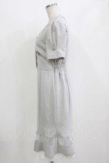 画像2: axes femme POETIQUE / セーラーマーメイドワンピース M グレー H-26-08-11-032-AX-OP-NS-ZH (2)