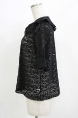 画像2: m petit by misako / TT* AOKレースブラウス M ブラック H-26-08-11-056-LO-BL-NS-ZH (2)