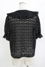 画像3: m petit by misako / TT* AOKレースブラウス M ブラック H-26-08-11-056-LO-BL-NS-ZH (3)