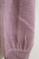 画像4: axes femme / 刺繍×ビジューニットカーデ M ラベンダー H-26-08-11-063-AX-TO-NS-ZH (4)