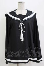 画像1: ACDC RAG / をち水セーラートップス Free ブラック H-26-08-11-070-PU-TO-NS-ZH (1)