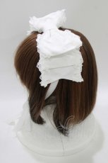 画像2: Angelic Pretty / Dollyヒロインリボンヘッドドレス  白 H-26-08-11-079-AP-AC-NS-ZH (2)