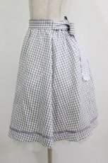 画像2: axes femme POETIQUE / チューリップブーケ刺繍スカート M ラベンダー H-26-08-11-018-AX-SK-NS-ZH (2)