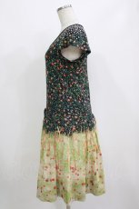 画像2: Franche Lippee / オリプリワンピース M ブラック/うさぎ H-26-08-11-019-LO-OP-NS-ZH (2)