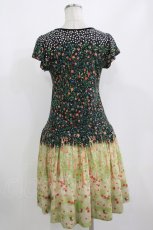 画像3: Franche Lippee / オリプリワンピース M ブラック/うさぎ H-26-08-11-019-LO-OP-NS-ZH (3)