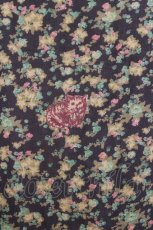 画像4: Cherir la femme / オリプリワンピース M ブラック/ねこ H-26-08-11-020-LO-OP-NS-ZH (4)