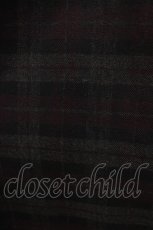 画像4: axes femme POETIQUE / ダブルボタンチェックワンピース M ブラック H-26-08-11-002-AX-OP-NS-ZH (4)