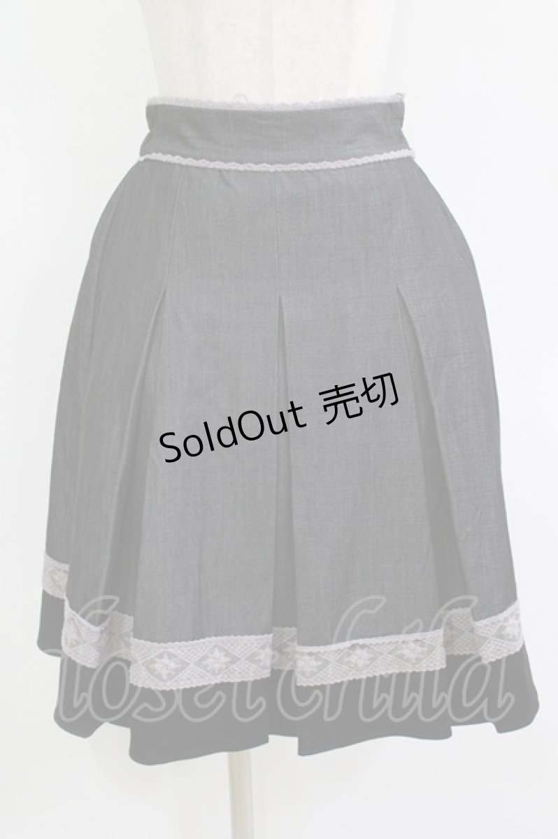 画像1: axes femme POETIQUE / タックスカート M ブラック H-26-08-11-025-AX-SK-NS-ZH (1)