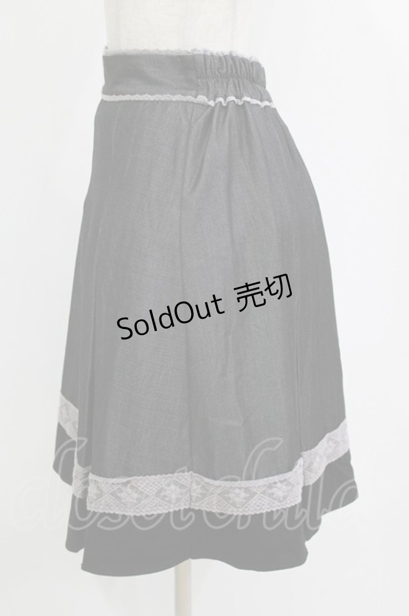 画像2: axes femme POETIQUE / タックスカート M ブラック H-26-08-11-025-AX-SK-NS-ZH (2)