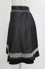 画像2: axes femme POETIQUE / タックスカート M ブラック H-26-08-11-025-AX-SK-NS-ZH (2)
