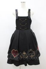 画像1: Amavel / Theatreland Pokerジャンパースカート Free ブラック H-26-08-12-024-CA-OP-NS-ZH (1)
