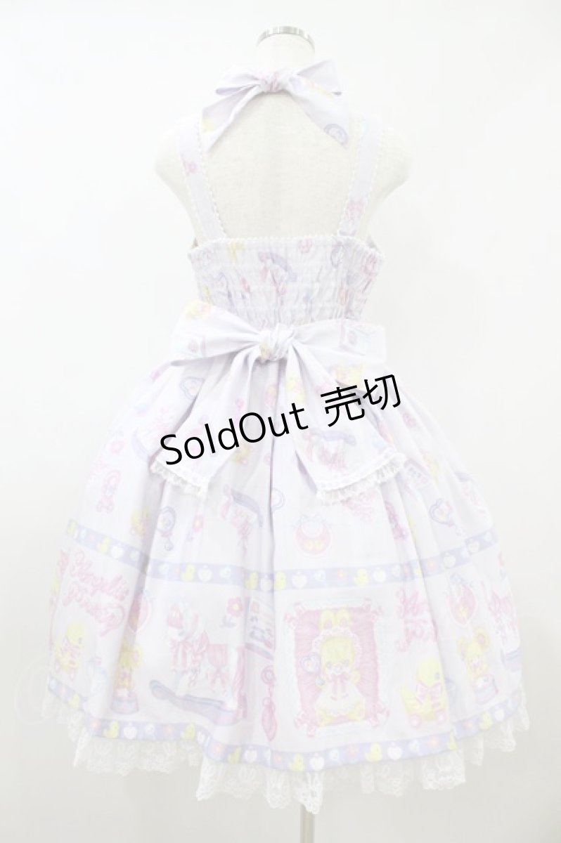 画像2: Angelic Pretty / Baby ToysジャンパースカートSet Free ラベンダー H-26-08-12-007-AP-OP-NS-ZH (2)