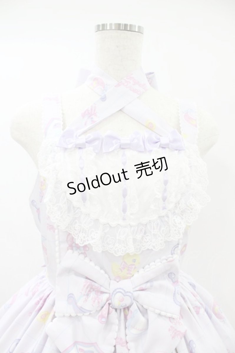 画像4: Angelic Pretty / Baby ToysジャンパースカートSet Free ラベンダー H-26-08-12-007-AP-OP-NS-ZH (4)