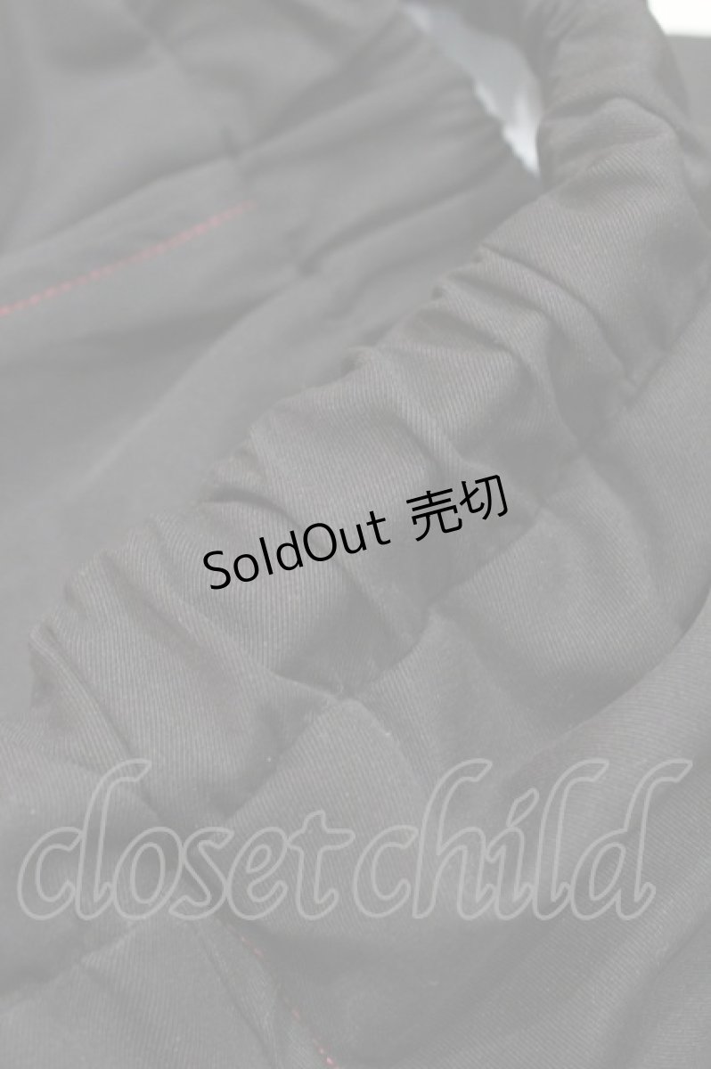 画像5: NieR Clothing / 青薔薇レイヤードスカート Free ブラック H-26-08-12-044-PU-SK-NS-ZH (5)