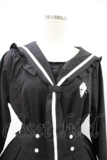 画像3: NieR Clothing / セーラー服風襟BRAIDコーデ Free ブラック H-26-08-12-046-PU-OP-NS-ZH (3)