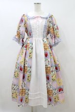 画像1: axes femme kawaii / ハピネスベリーワンピース M ラベンダー H-26-08-12-1031-AX-OP-NS-ZH (1)