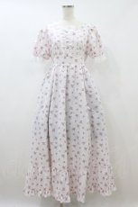 画像1: Lulu Amour / しぃぺろ/花柄ワンピース LL ピンク H-26-08-12-1034-LO-OP-NS-ZH (1)