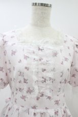画像3: Lulu Amour / しぃぺろ/花柄ワンピース LL ピンク H-26-08-12-1034-LO-OP-NS-ZH (3)