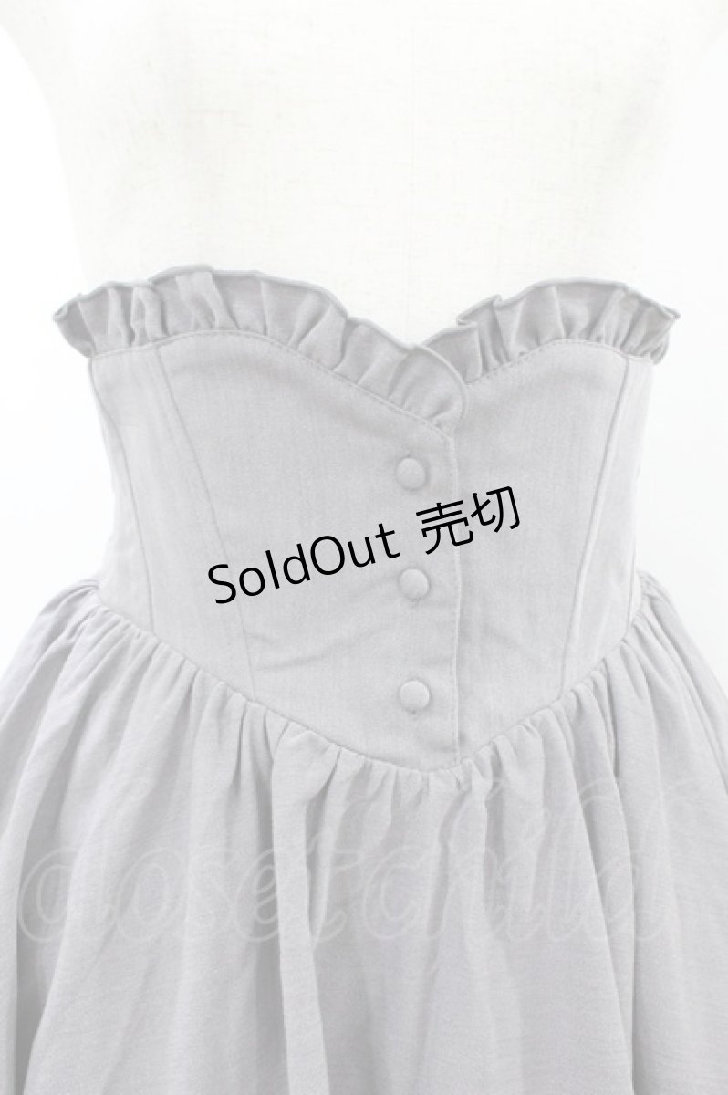 画像3: Alice Mashiro / 眞白ありす/TT*ALSロングSK L グレー H-26-08-12-1046-LO-SK-NS-ZH (3)