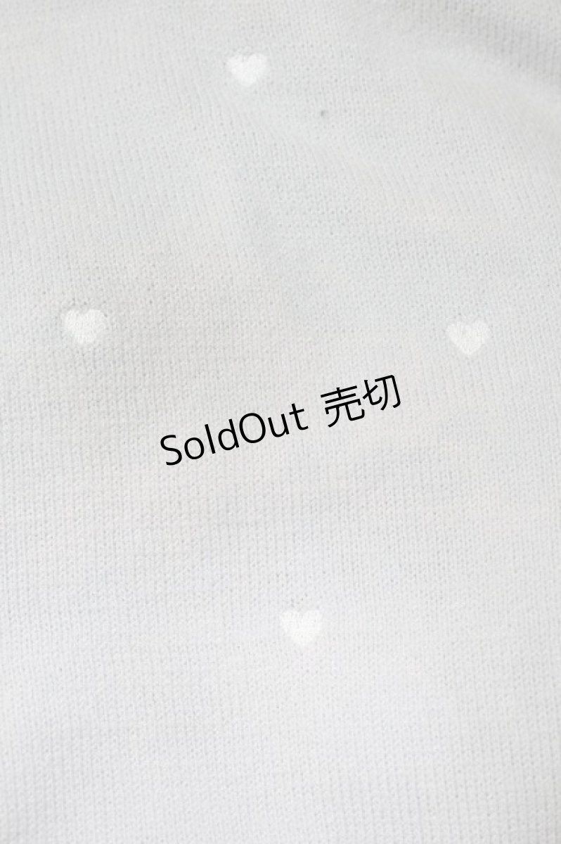 画像5: LIZ LISA / ハート刺繍肩あきレイヤードニット Free ブルー H-26-08-12-1050-LO-TO-NS-ZH (5)