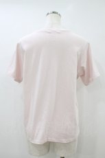 画像2: melume / maki/ロゴTシャツ L ピンク H-26-08-12-1053-LO-TS-NS-ZH (2)