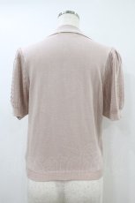 画像2: hudson honey / maki/ウサギ刺繍ケーブルニットプルオーバー L ピンク H-26-08-12-1057-LO-TO-NS-ZH (2)