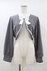 画像1: Alice Mashiro / 眞白ありす/TT*ALSボレロJK L グレー H-26-08-12-1061-LO-JA-NS-ZH (1)