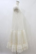 画像3: Melody BasKet / Melodyレースソフトパニエシュミーズ M アイボリー H-26-08-12-1017-LO-OP-NS-ZH (3)