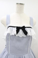 画像4: Chalmiere / 不思議の国のジャンパースカート M サックス H-26-08-12-1022-AX-OP-NS-ZH (4)