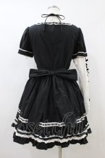 画像2: Angelic Pretty / はしごレースフリルワンピース Free ブラック H-26-08-12-1024-AP-OP-NS-ZH (2)