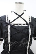 画像3: Angelic Pretty / はしごレースフリルワンピース Free ブラック H-26-08-12-1024-AP-OP-NS-ZH (3)