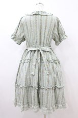 画像2: virally / 星名桜子/花柄ワンピース L グリーン H-26-08-12-1028-LO-OP-NS-ZH (2)