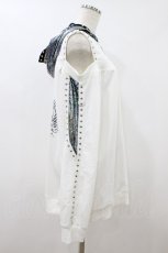 画像3: NieR Clothing / HOLO WING OFF-SHOULDER HOODIE Free 白 H-26-08-12-051-PU-TO-NS-ZH (3)