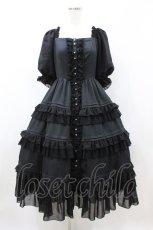 画像1: Estryllia Enhillia / Pureness Ritualドレス M ブラック H-26-08-12-012-LO-OP-NS-ZH (1)