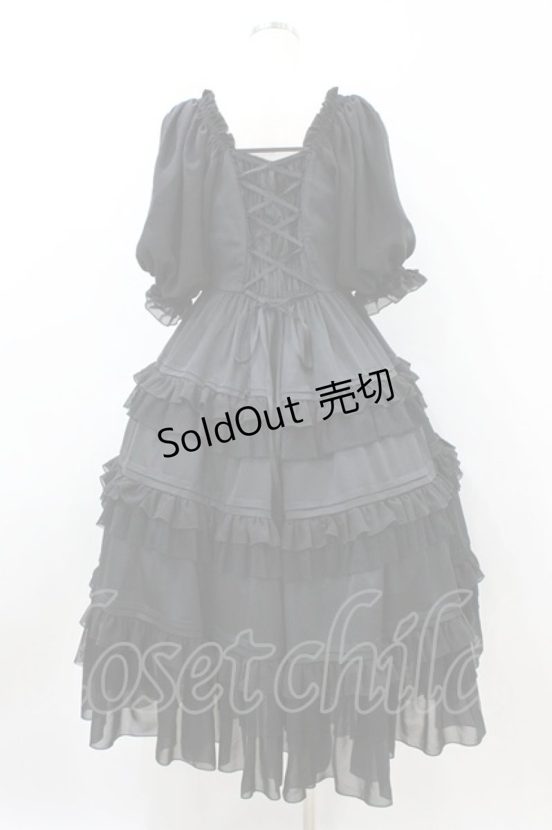 画像2: Estryllia Enhillia / Pureness Ritualドレス M ブラック H-26-08-12-012-LO-OP-NS-ZH (2)