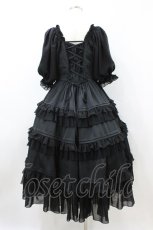 画像2: Estryllia Enhillia / Pureness Ritualドレス M ブラック H-26-08-12-012-LO-OP-NS-ZH (2)