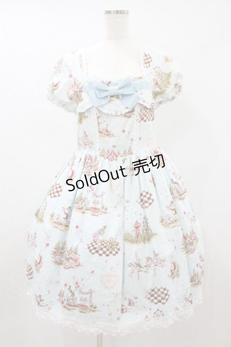 画像1: BABY,THE STARS SHINE BRIGHT / アリスinファンフェアワンピース Free サックス H-26-08-12-016-BA-OP-NS-ZH (1)