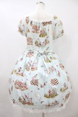 画像2: BABY,THE STARS SHINE BRIGHT / アリスinファンフェアワンピース Free サックス H-26-08-12-016-BA-OP-NS-ZH (2)