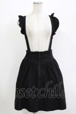 画像1: KILL STAR / YUNA SUSPENDER SKIRT S ブラック H-26-08-13-027-PU-SK-KB-ZH (1)