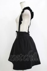 画像2: KILL STAR / YUNA SUSPENDER SKIRT S ブラック H-26-08-13-027-PU-SK-KB-ZH (2)