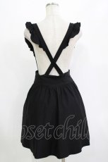 画像3: KILL STAR / YUNA SUSPENDER SKIRT S ブラック H-26-08-13-027-PU-SK-KB-ZH (3)