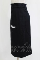 画像2: MILK / Sailorタイトスカート  ブラック H-26-08-13-035-ML-SK-KB-ZH (2)
