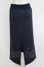 画像3: Jane Marple Dans Le Salon / Luana fleece skirt M ネイビー H-26-08-13-038-JM-SK-AK-ZH (3)
