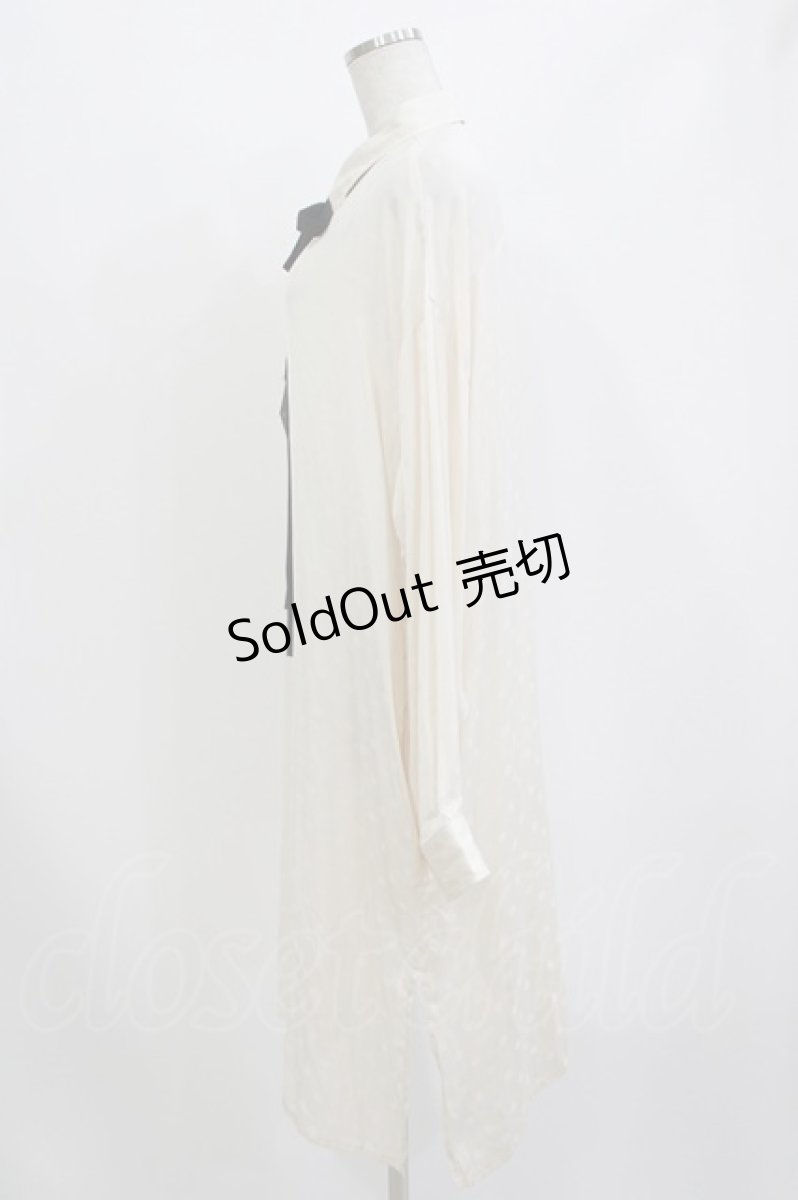 画像2: MiDiom / Shadow Dot Long Shirt M 白 H-26-08-13-042-PU-BL-AK-ZH (2)