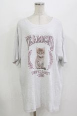 画像1: Candy Stripper / TEAM CND WAFFLE TEE 2 ライトグレー H-26-08-13-044-PU-TO-AK-ZH (1)