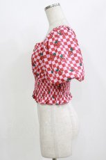 画像2: Candy Stripper / SUNNY CHERRY VOLUME SLEEVE  2 RED H-26-08-13-047-PU-TO-KB-ZH (2)