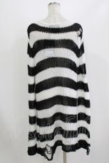 画像3: KILL STAR / Pugsley Knit Sweater M 黒×白 H-26-08-13-050-PU-TO-KB-ZH (3)